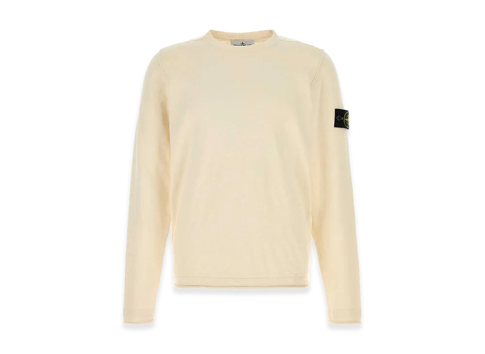 Stone Island Crew Neck Sweater "White"