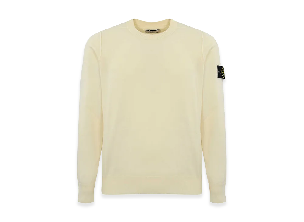 Stone Island Soft Organic Cotton Jersey "White"