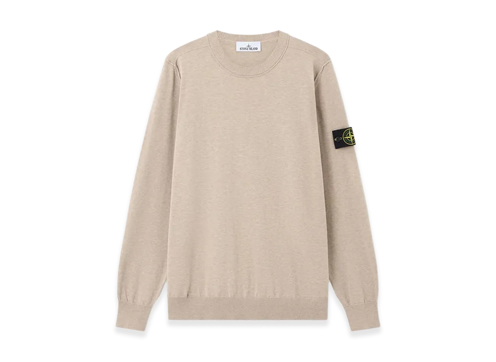 Stone Island Soft Organic Cotton Jersey "Beige"