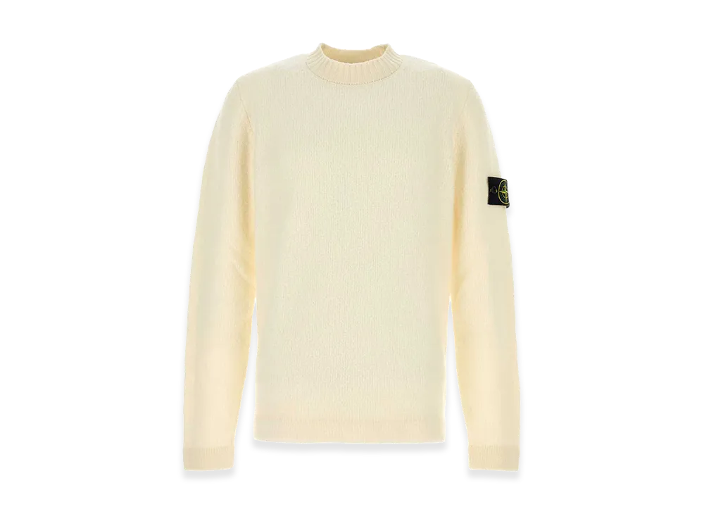 Stone Island Wool Blend Sweater "White/Ivory"