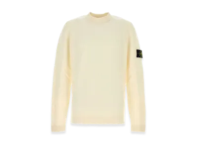 Stone Island Wool Blend Sweater "White/Ivory"