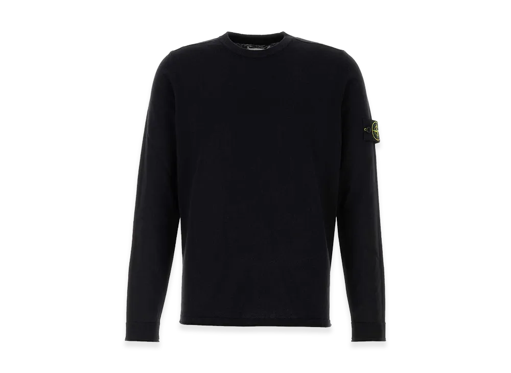 Stone Island Midnight Blue Cotton Sweater "Blue"