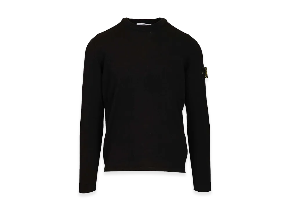 Stone Island Lightweight Organic Cotton Sweater "Black"