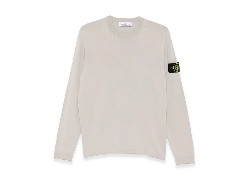 Stone Island Lightweight Organic Cotton Sweater "Grey"