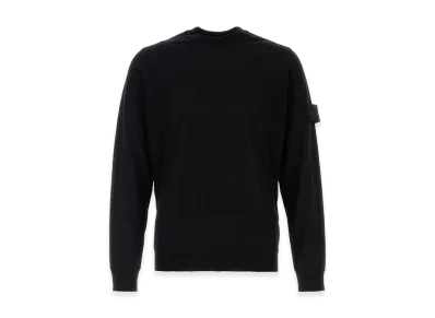 Stone Island Wool Sweater "Black"
