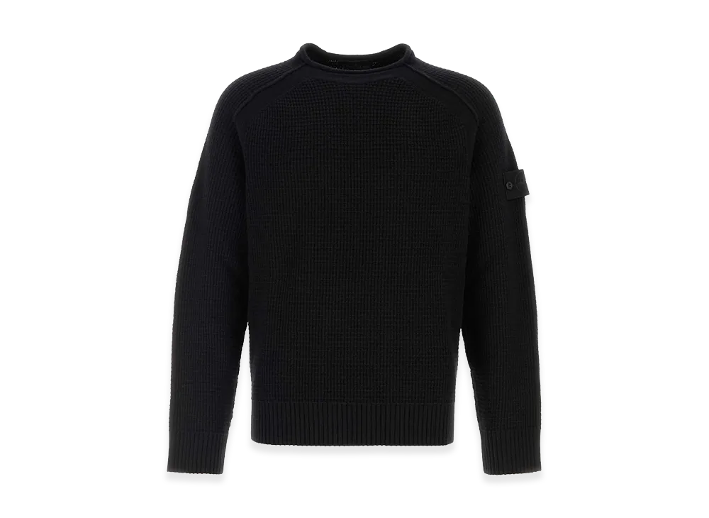 Stone Island Wool Sweater "Black"