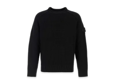 Stone Island Wool Sweater "Black"