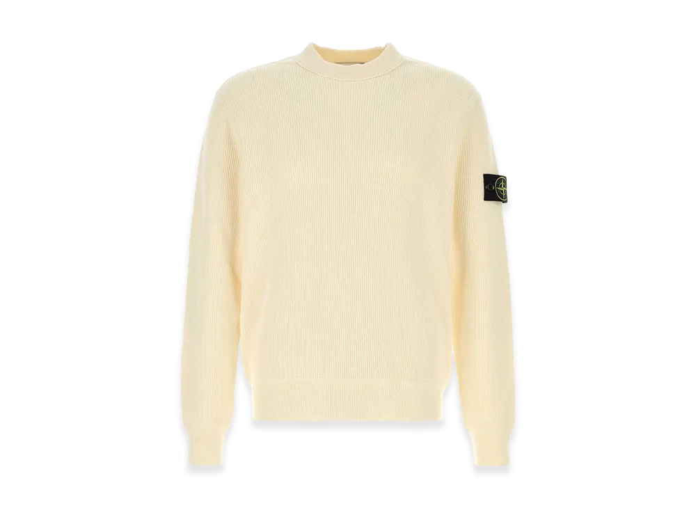 Stone Island Cotton Sweater "White"