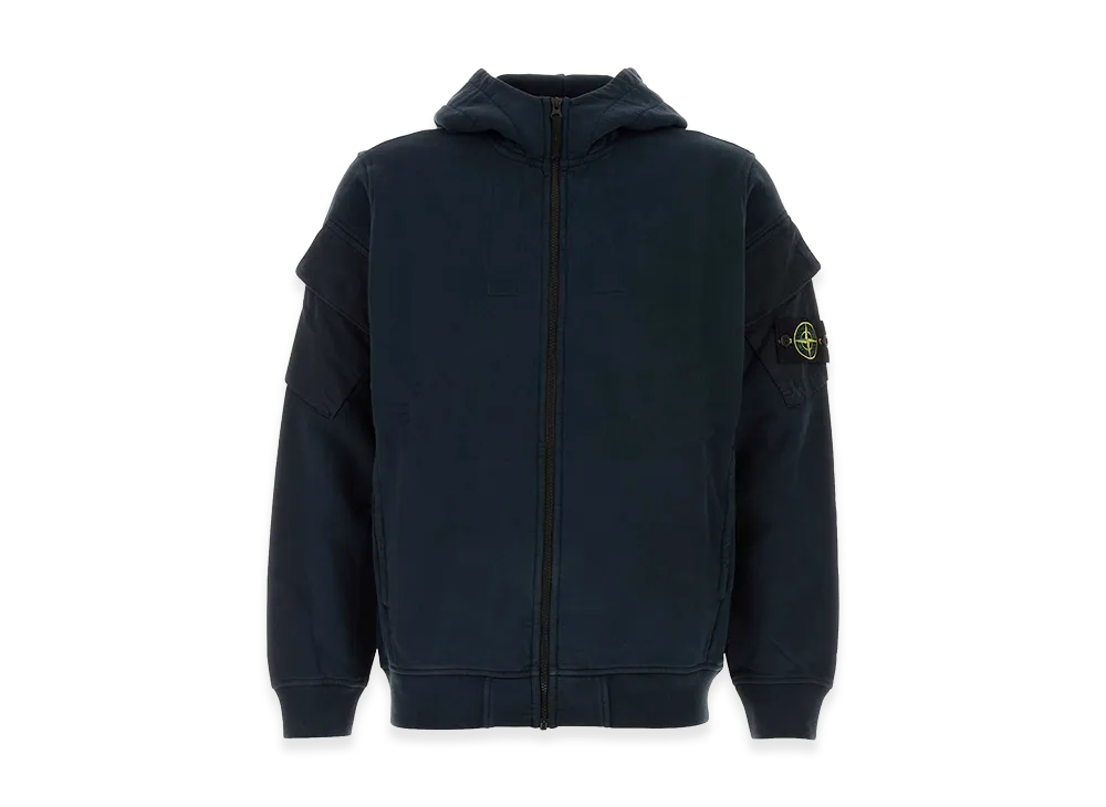 Stone Island Midnight Blue Cotton Sweatshirt "Blue"