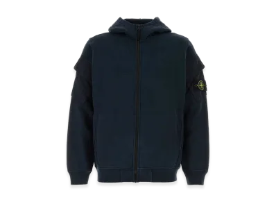 Stone Island Midnight Blue Cotton Sweatshirt "Blue"