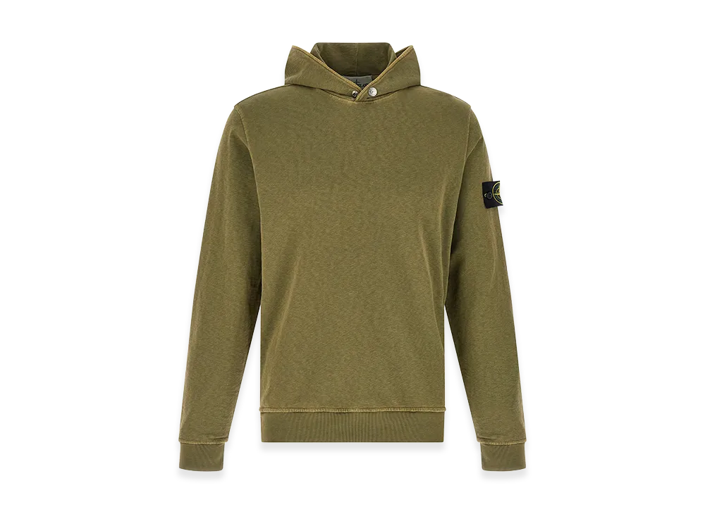Stone Island Malfile Cotton Sweatshirt "Green"