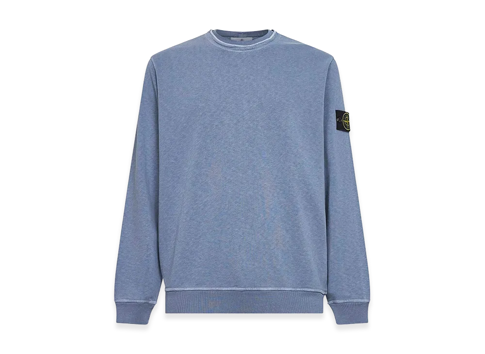 Stone Island Sweatshirt In Malfile Cotton "Air"