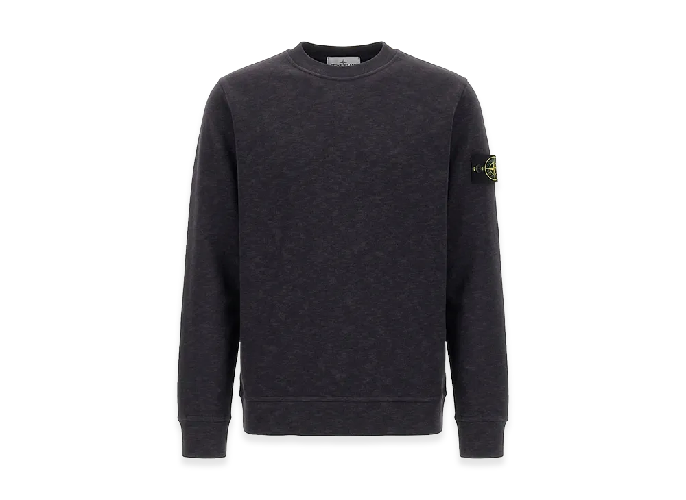 Stone Island Vanise Brushed Heavy Cotton Jersey Sweatshirt "Blue"