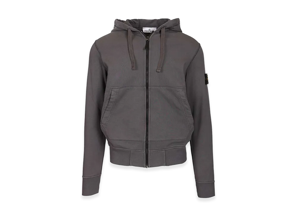 Stone Island Organic Cotton Hoodie "Grey"