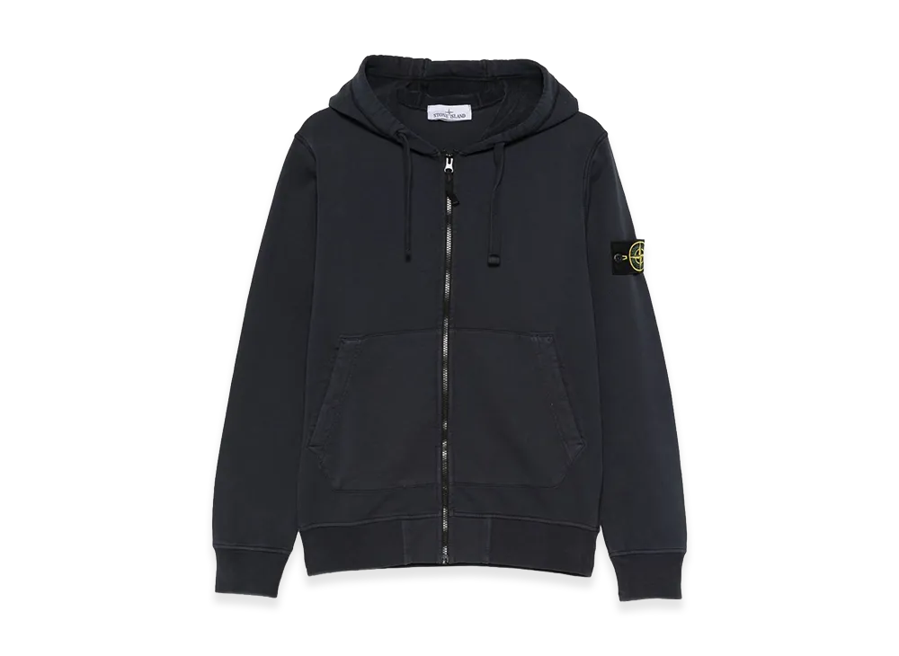 Stone Island Organic Cotton Hoodie "Blue"