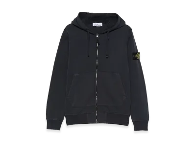 Stone Island Organic Cotton Hoodie "Blue"