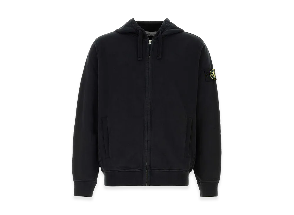 Stone Island Cotton Sweatshirt "Black"