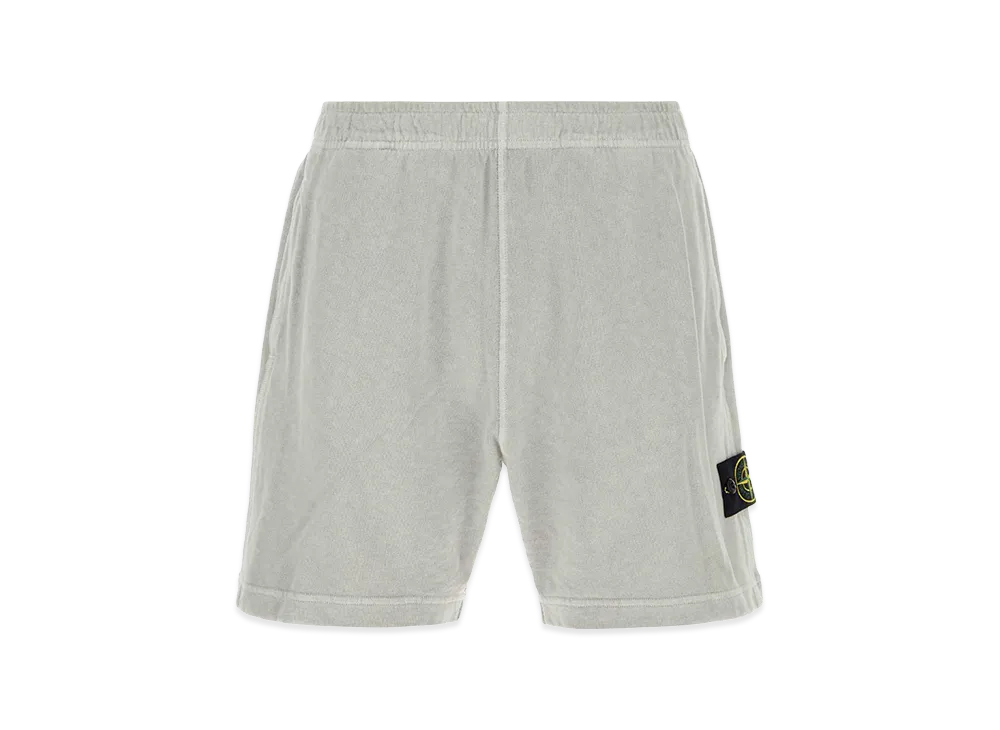 Stone Island Cotton Bermuda Shorts "Grey"