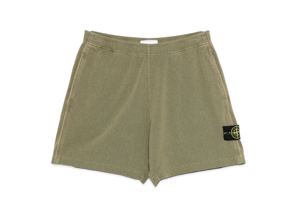 Stone Island Cotton Bermuda Shorts "Green"