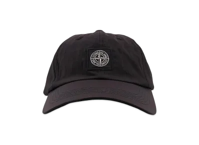 Stone Island Cappello Baseball In Nylon Riciclato "Black"