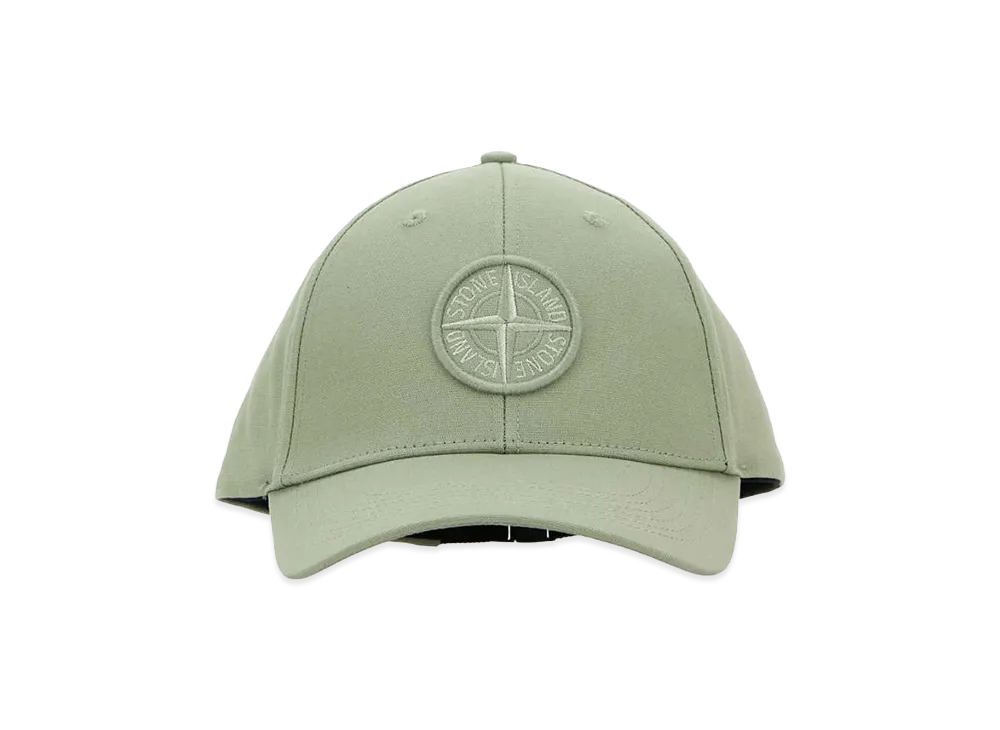 Stone Island Cotton Baseball Cap "Green"