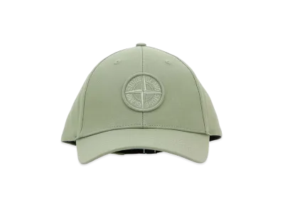 Stone Island Cotton Baseball Cap "Green"