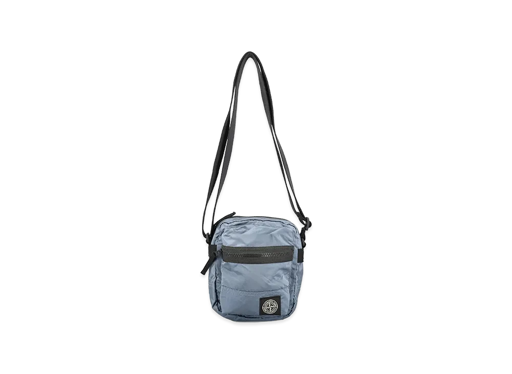 Stone Island Technical Fabric Shoulder Bag "LightBlue"