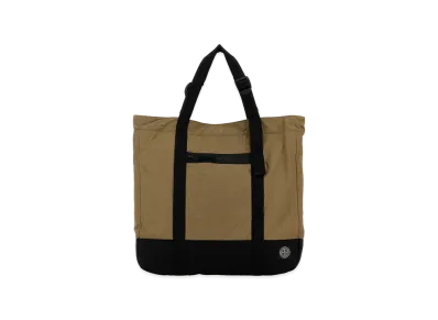 Stone Island Khaki Canvas Shopping Bag "Green"