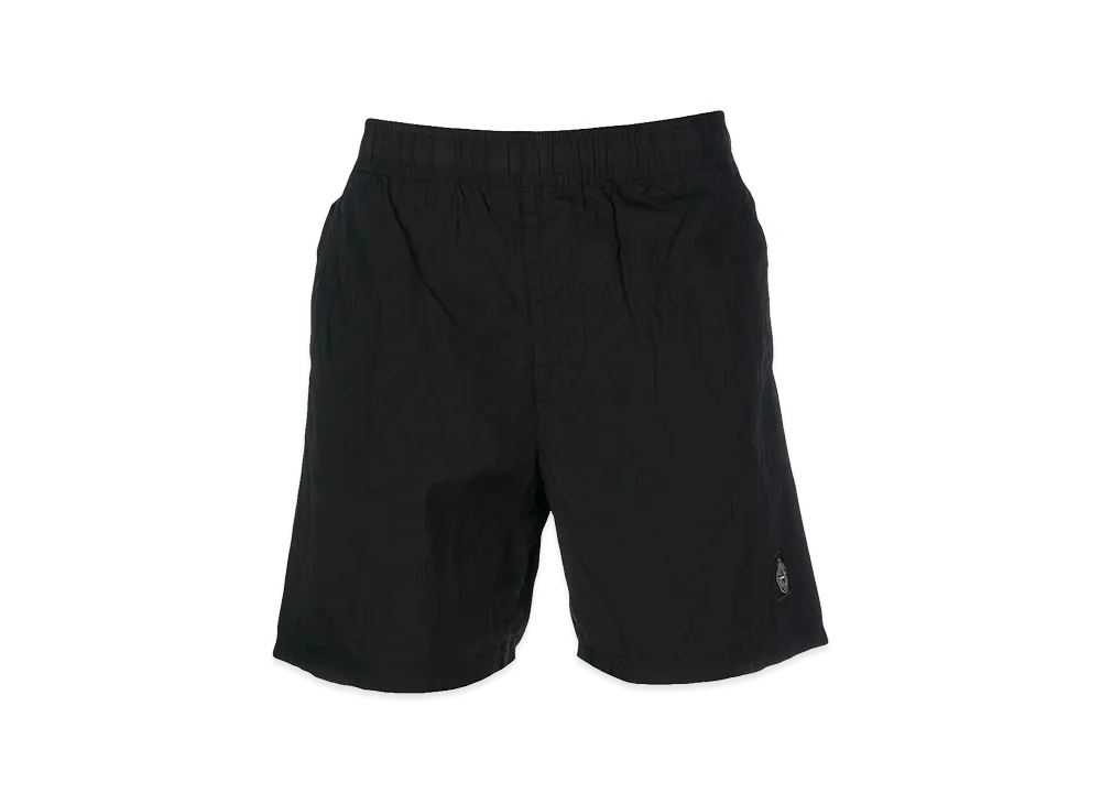 Stone Island Mid-Length Swim Shorts "Black"