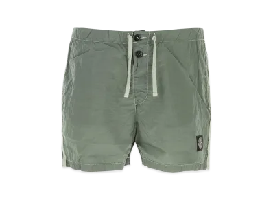 Stone Island She Green Nylon Swimming Shorts "Green"
