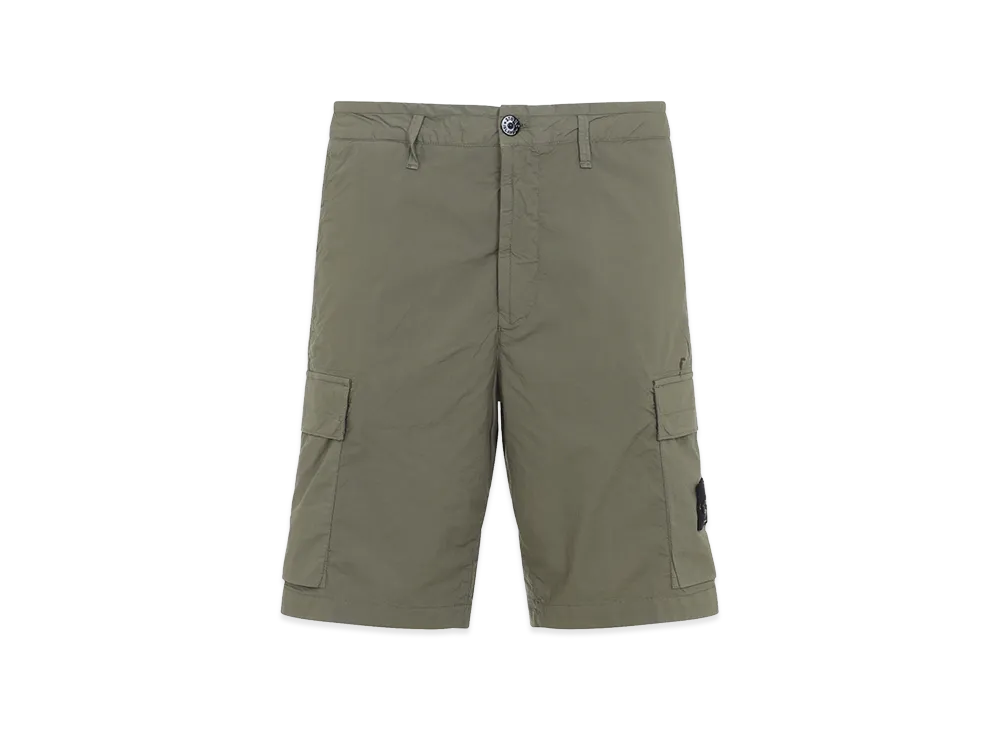 Stone Island Cotton Shorts "Green"
