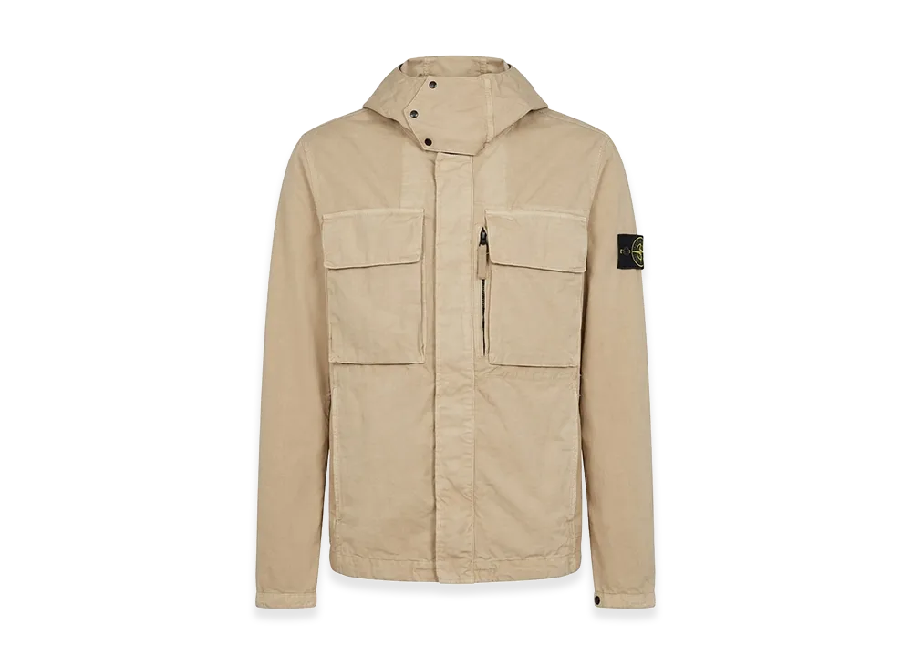 Stone Island Coats White "Beige"