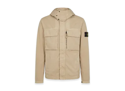Stone Island Coats White "Beige"