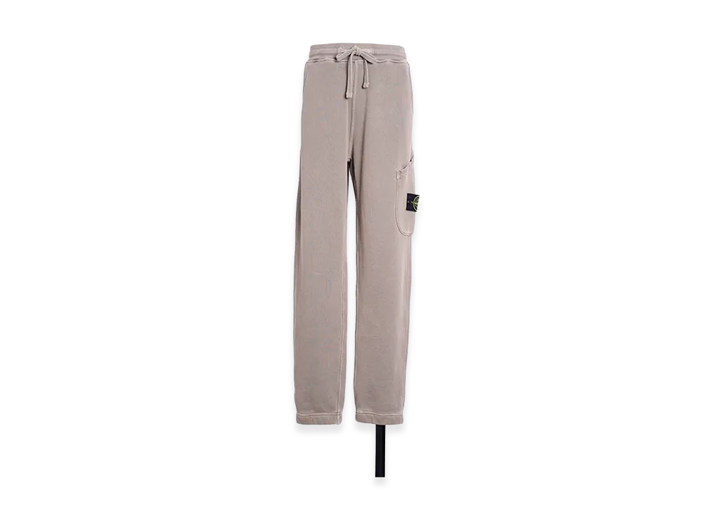 Stone Island Organic Cotton Cargo Rib Pants "Brown"