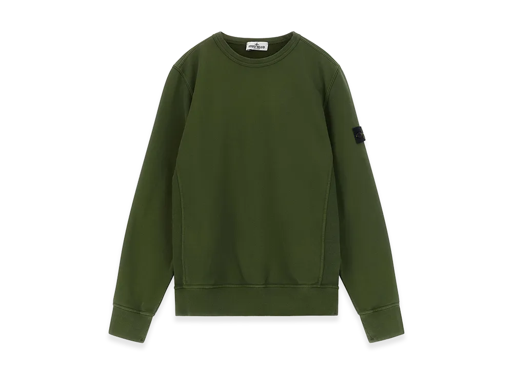 Stone Island Kids badge Logo Sweatshirt "Green"