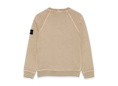 Stone Island Kids Sweaters "Beige"