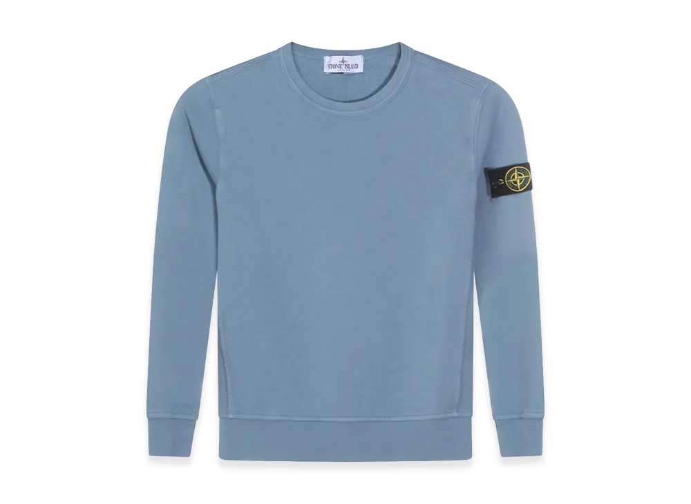 Stone Island Kids Sweaters "Light Blue"