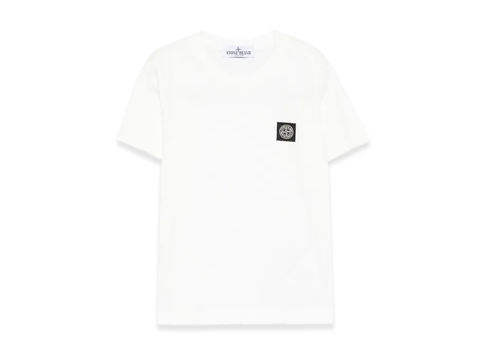 Stone Island Kids Logo Patch T-Shirt "White"