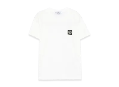 Stone Island Kids Logo Patch T-Shirt "White"