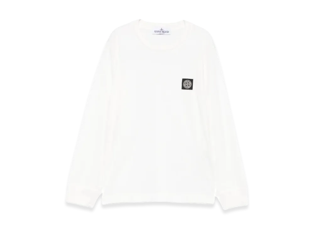 Stone Island Kids Logo Patch T-Shirt "White"