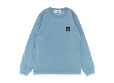 Stone Island Kids Logo Patch T-Shirt "Light Blue"