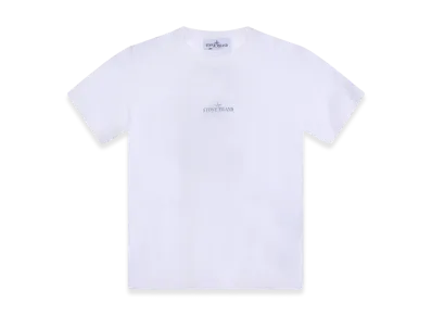 Stone Island Kids Printed T-Shirt "White"