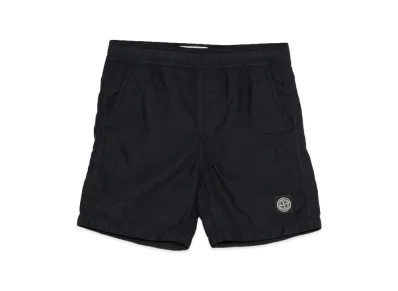 Stone Island Kids Compass Logo Swimsuit "Blue"