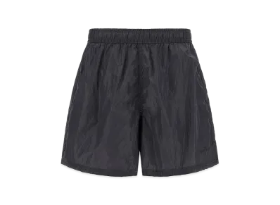 Stone Island Logo Print Swim Shorts "Gray"