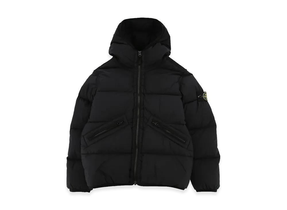 Stone Island Kids Short Parka "Black"