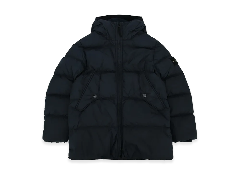 Stone Island Kids Short Parka "Blue"