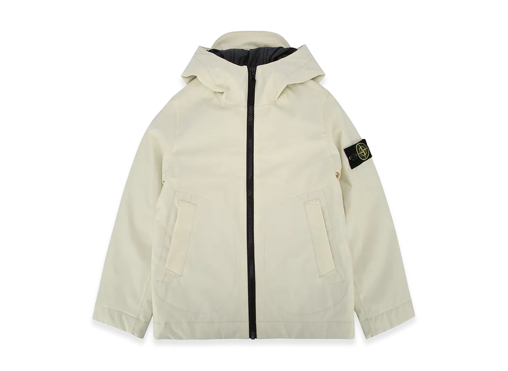 Stone Island Kids Short Parka "White"