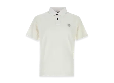 Stone Island Cotton Polo Shirt "White"