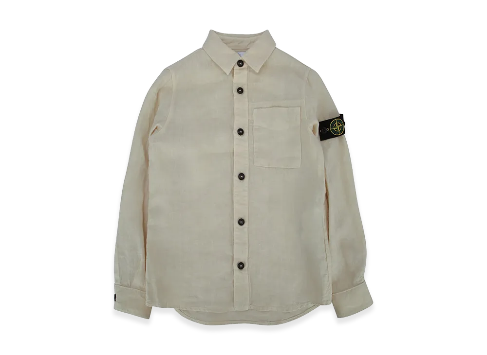 Stone Island Kids Shirts "Beige"