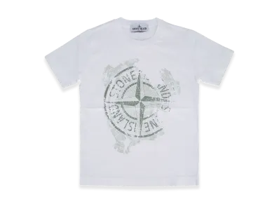 Stone Island Kids SS T-Shirt "White"